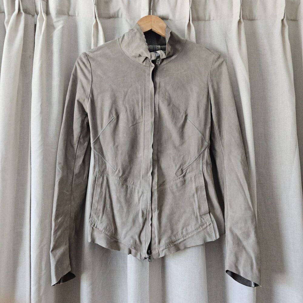 Isaac SELLAM Experience Stretch Calfskin Jacket